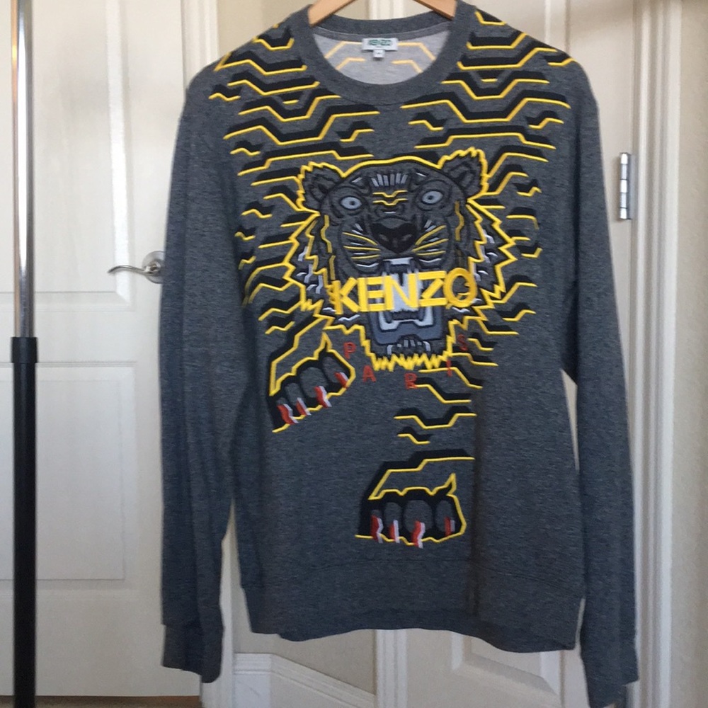 Kenzo Men Crawling Tiger Sweatshirt